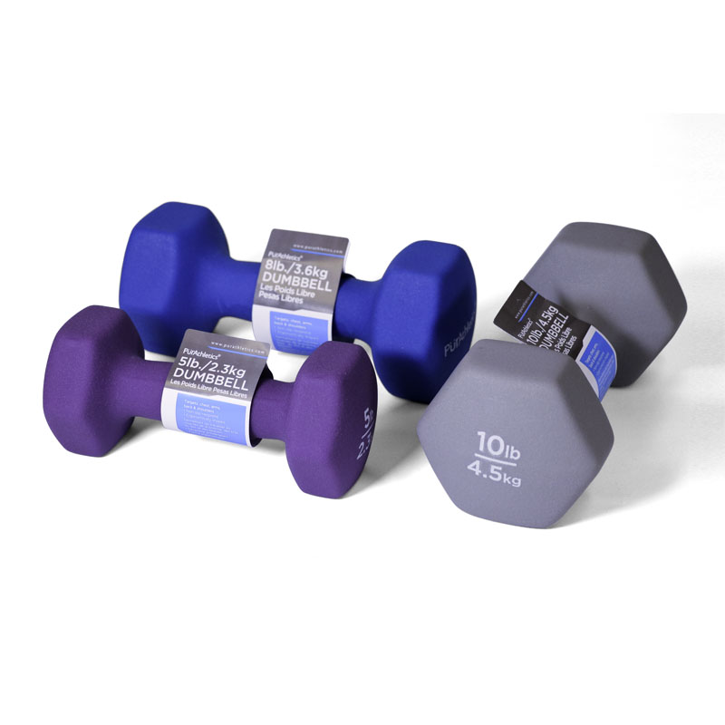 Dumbbells in a Variety of Weight Levels