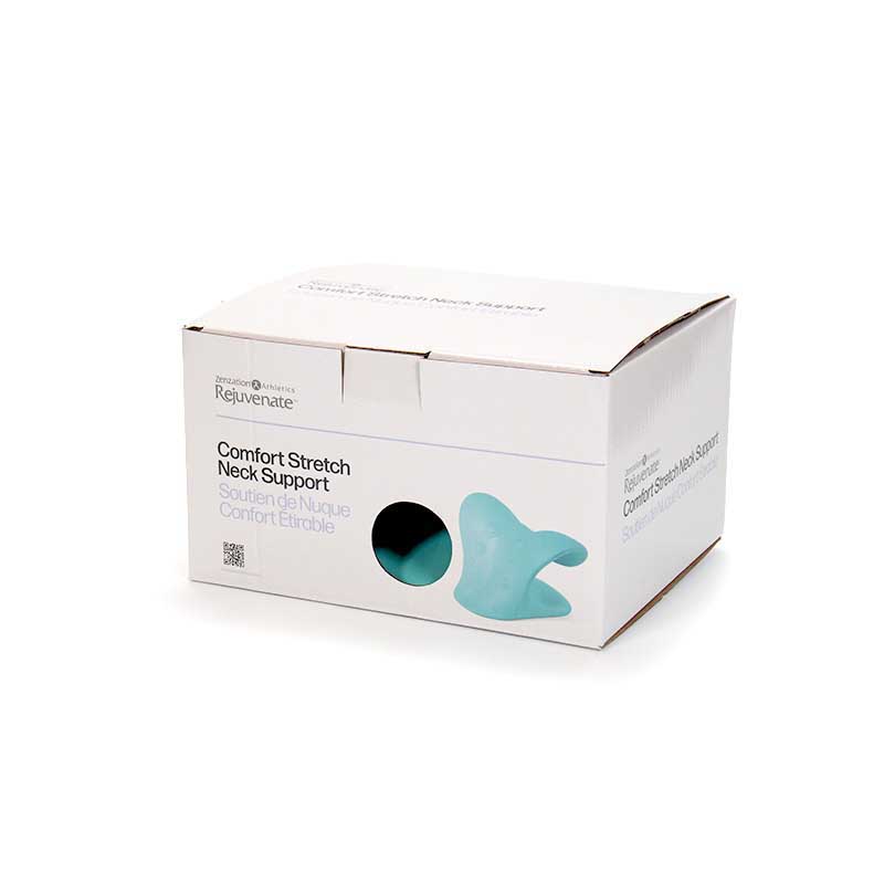 Comfort Stretch Neck Support inside a packaging