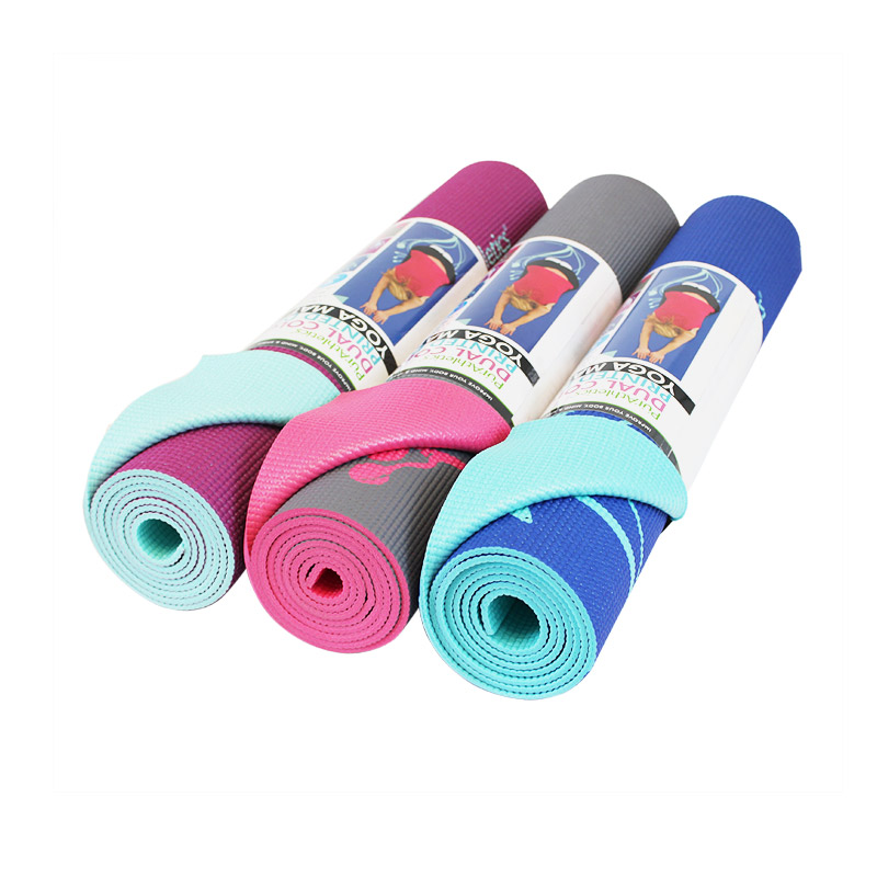 Gaiam Pink Cherry Blossom Printed Yoga Mat 68 5mm Extra Thick at