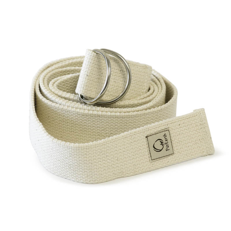 Organic Cotton Yoga Strap 6’ Length | Trimax Sports Inc.