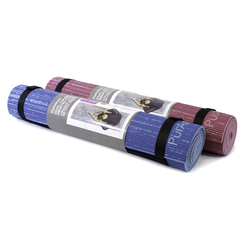 Dual Color Printed Yoga Mat Dual Color Printed Design Yoga Mat