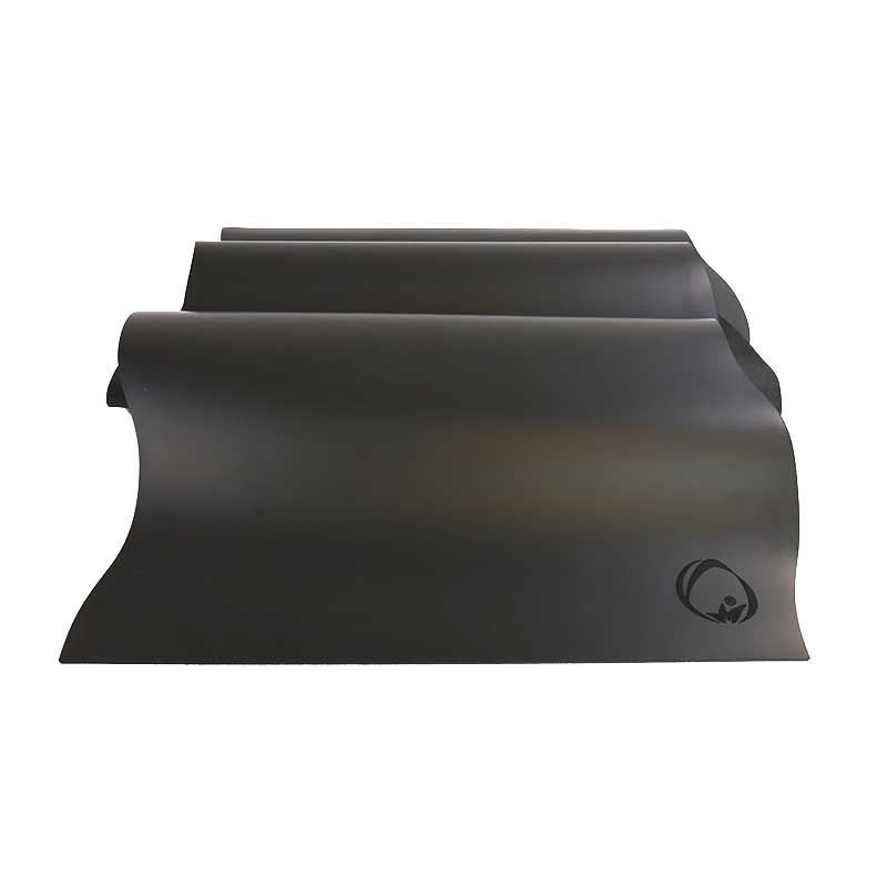 Scalloped Edge Natural Rubber Yoga Mat Scalloped Edge Natural Rubber Yoga Mat on a white background