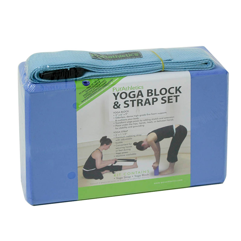 Yoga Block & Strap Set | Trimax Sports Inc.